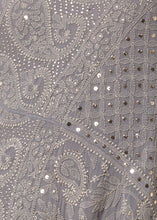 CHIKANKARI EMBROIDERED DRESS