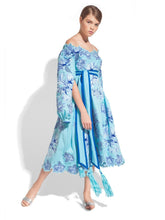 Caftan Dress 'CORNFLOWERS'