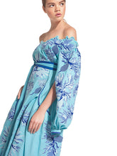 Caftan Dress 'CORNFLOWERS'