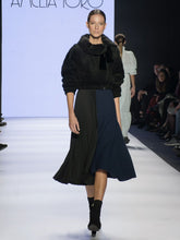 Pleated Wrap Dress