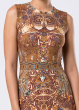 PRINTED SHEATH DRESS