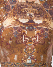 PRINTED SHEATH DRESS