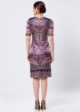 PRINTED MIDI DRESS