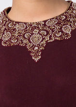 EMBELLISHED BLOUSE & SKIRT SET