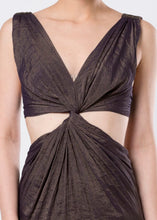 V- NECK SHORT DRESS