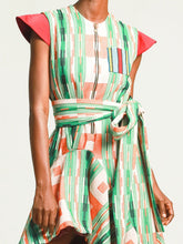 Ebitemi hand-woven silk dress