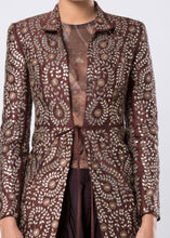 EMBROIDERED JACKET & LAYERED SKIRT