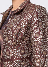 EMBROIDERED JACKET & LAYERED SKIRT