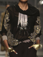 Peacock Sheer Top