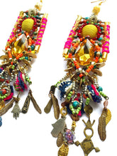 PENI BEADED CRYSTAL EARRINGS