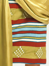 Titi hand-woven silk wrap dress