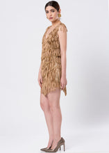 SHORT TASSEL DRESS