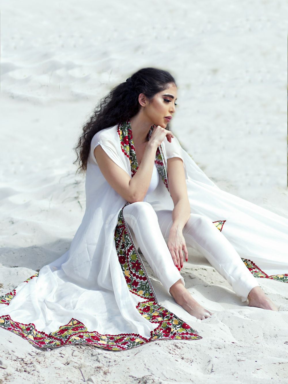 Long Cape Dress