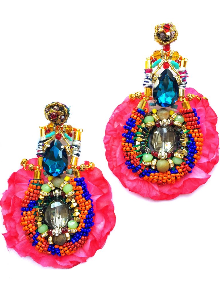 CAROLA BEADED EARRINGS