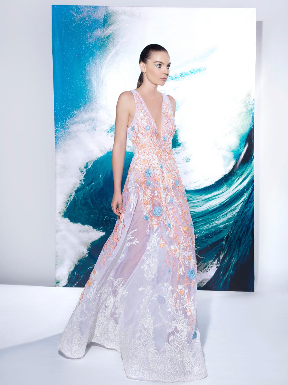 Hand Embellished Dress