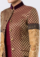 LONG BROCADE JACKET