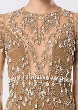 PEARL EMBROIDERED GOWN