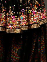 EMBROIDERED TOP WITH LAYERED SKIRT