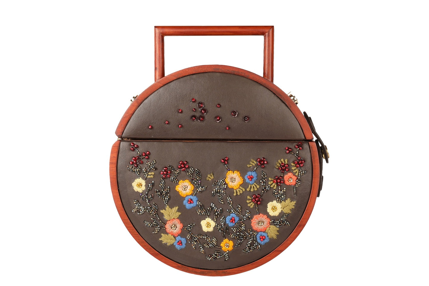 Handmade Round Clutch