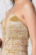 Fringed Cocktail Dress