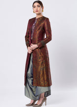 LONG BROCADE JACKET