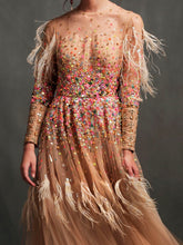 EMBROIDERED GOWN
