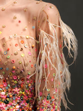 EMBROIDERED GOWN