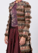 FAUX LEATHER JACKET & FRILL SKIRT