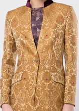 LONG BROCADE JACKET