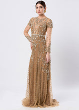 PEARL EMBROIDERED GOWN