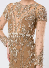 PEARL EMBROIDERED GOWN
