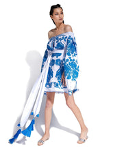 Linen Dress 'GARDEN ROSES'