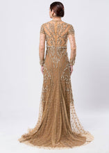 PEARL EMBROIDERED GOWN