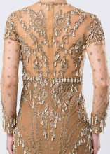 PEARL EMBROIDERED GOWN