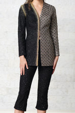 Embroidered Jacket & Capri Pants