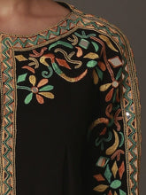 Embroidered Short Cape