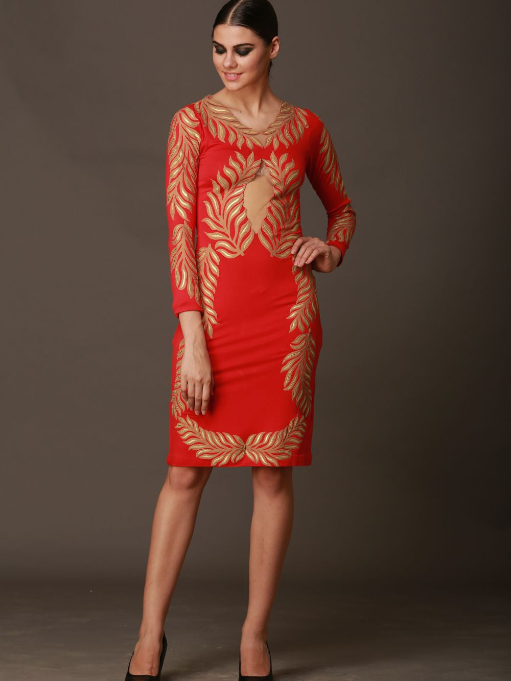 Magic Feather Short Dress