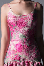 SLEEVELESS ORGANZA DRESS
