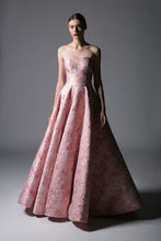 STRAPLESS A-LINE DRESS