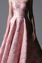 STRAPLESS A-LINE DRESS