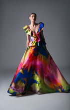 RUFFLED PERPLUM DRESS