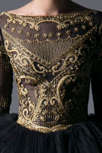 GOLD EMBROIDERED DRESS