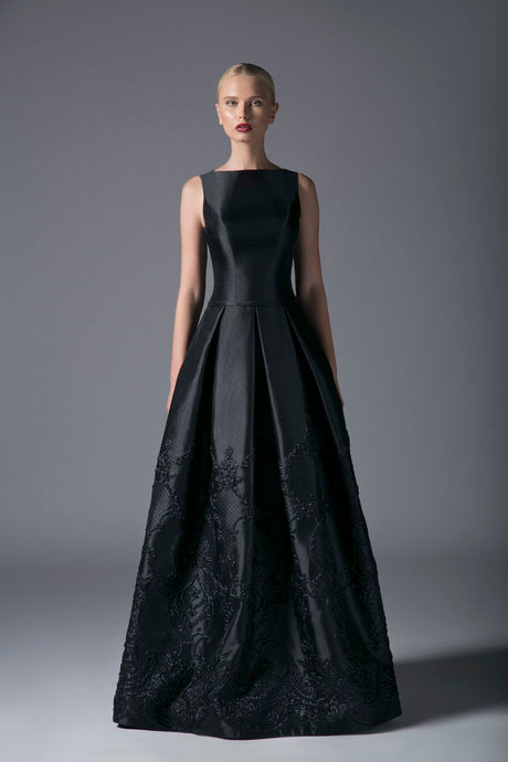 A-LINE SILHOUETTE GOWN
