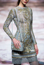 Hand Embroidered Short Couture Dress