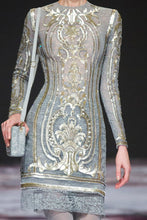 Hand Embroidered Short Couture Dress