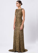 SEQUINED GOWN