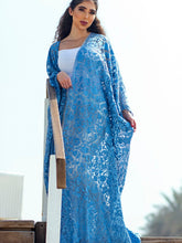 Embroidered Caftan Dress