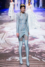 Hand Embellished Short Couture Dress