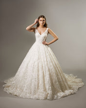 Illusion V-Neck Wedding Gown MAYA