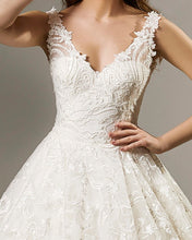 Illusion V-Neck Wedding Gown MAYA